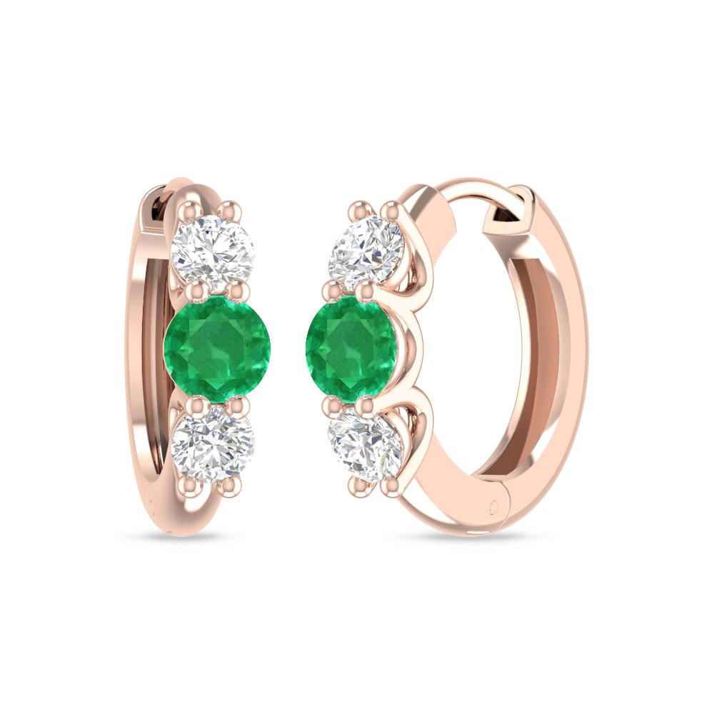 Rose Gold - Emerald