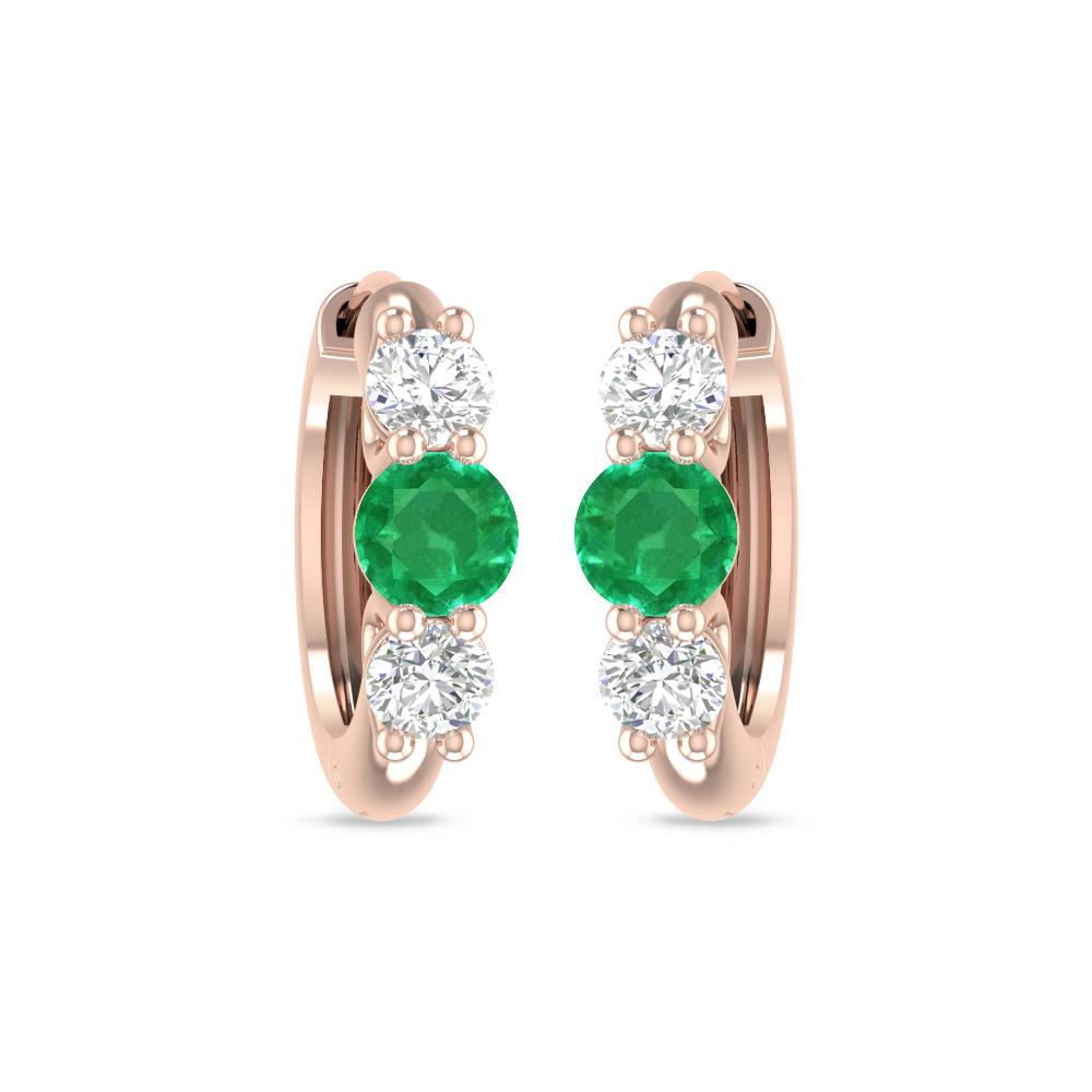 Rose Gold - Emerald
