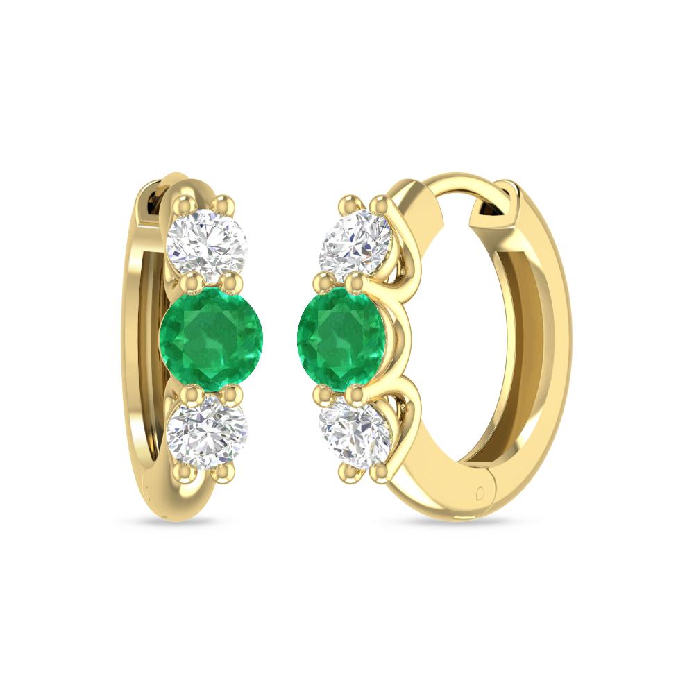 Yellow Gold - Emerald
