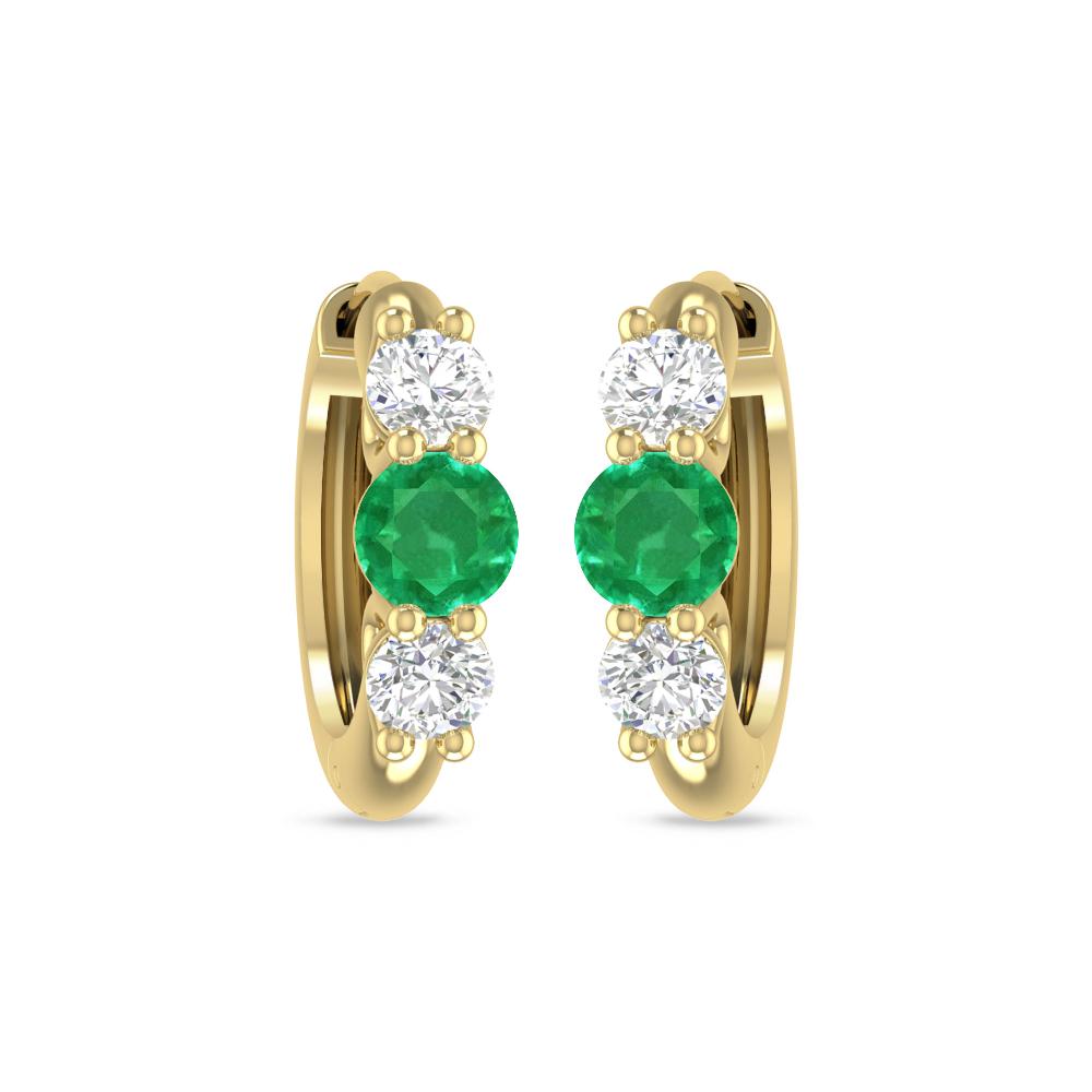 Yellow Gold - Emerald