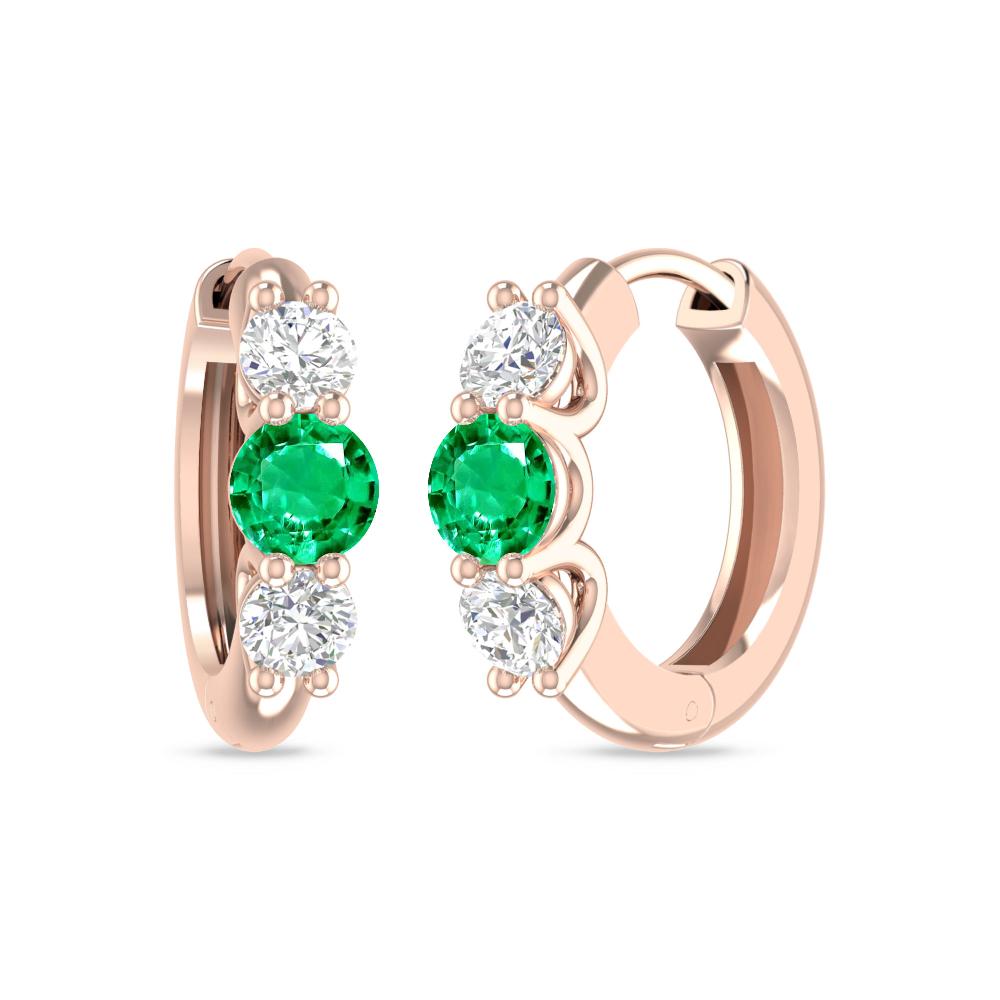 Rose Gold - Emerald