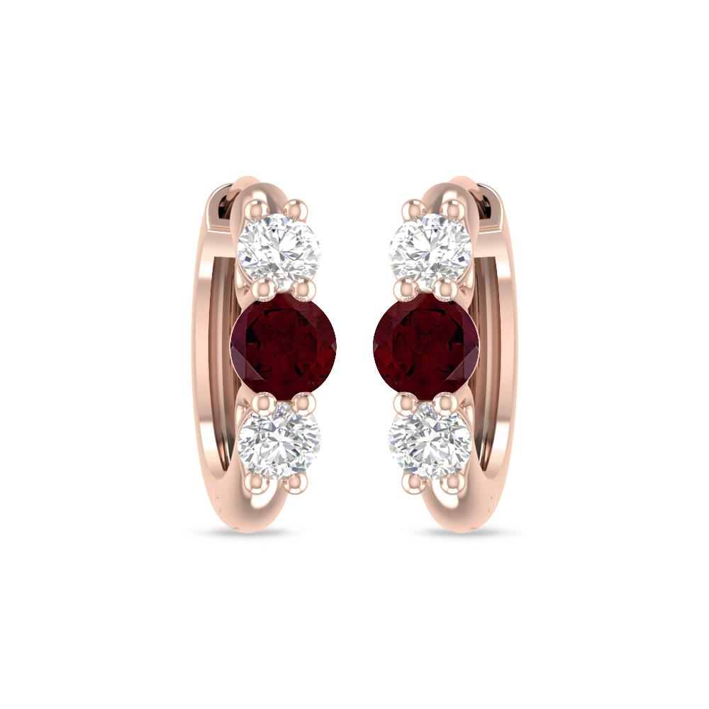 Rose Gold - Garnet