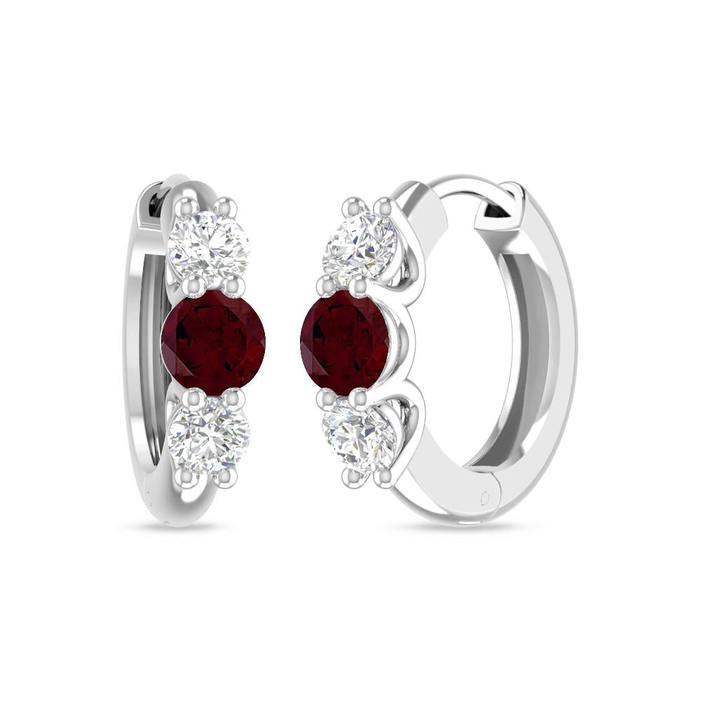 White Gold - Garnet