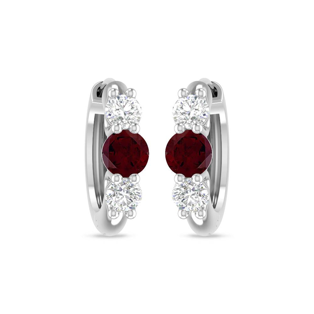 White Gold - Garnet