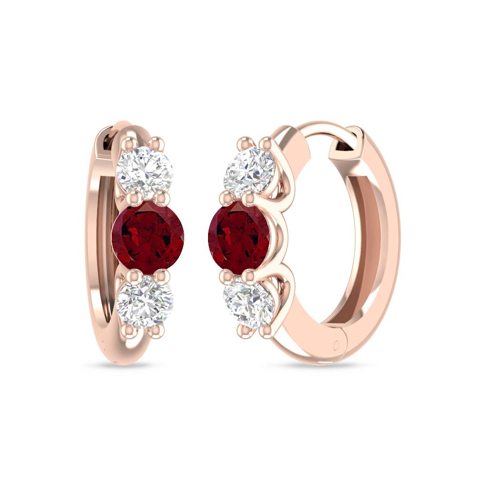 Rose Gold - Garnet