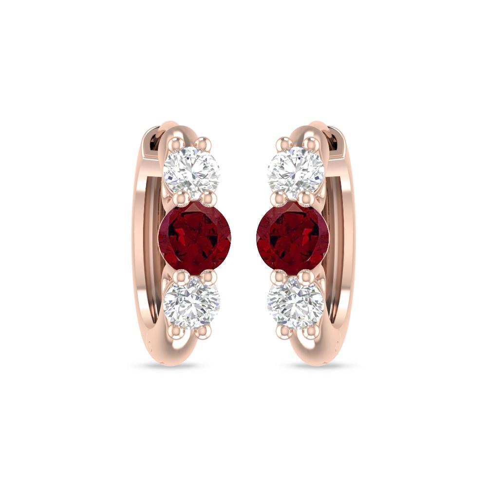 Rose Gold - Garnet