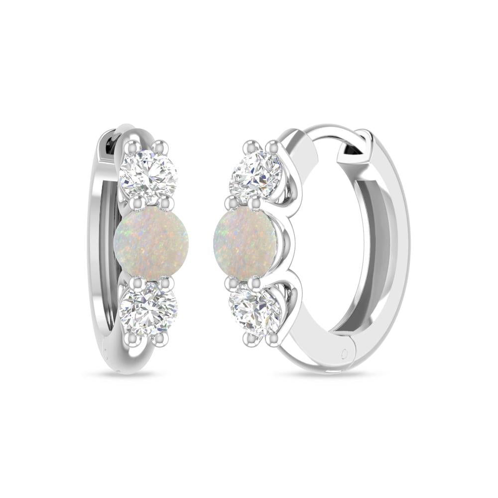 White Gold - Opal