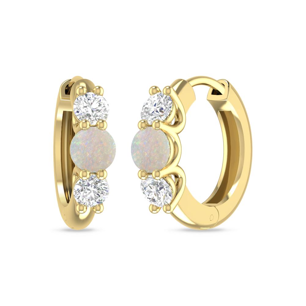 Yellow Gold - Opal