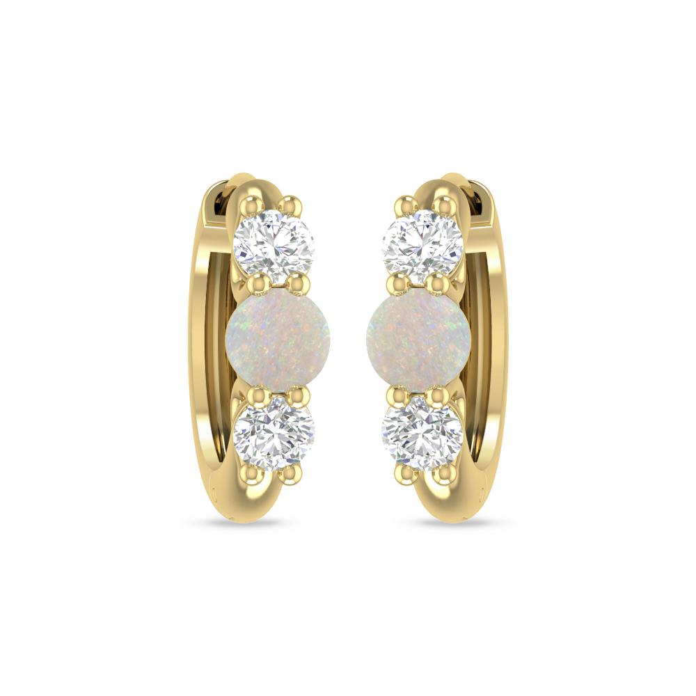 Yellow Gold - Opal