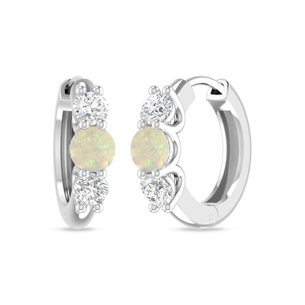 White Gold - Opal