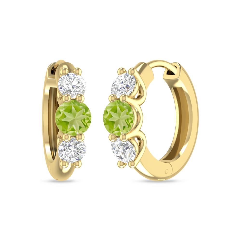 Yellow Gold - Peridot