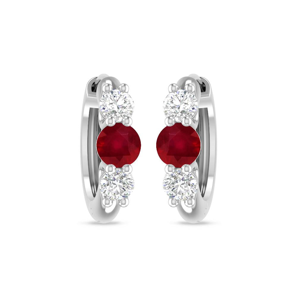 White Gold - Ruby