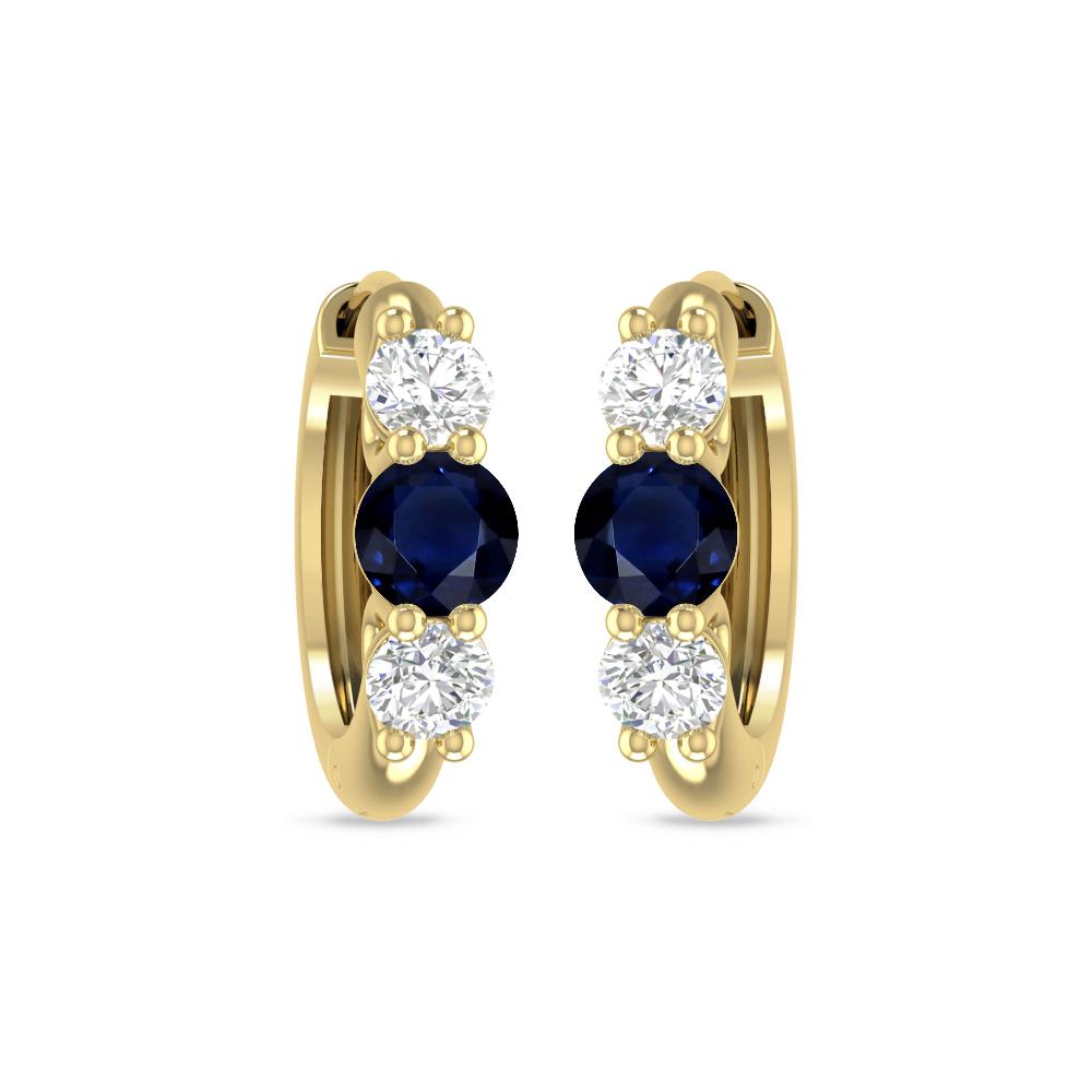 Yellow Gold - Sapphire