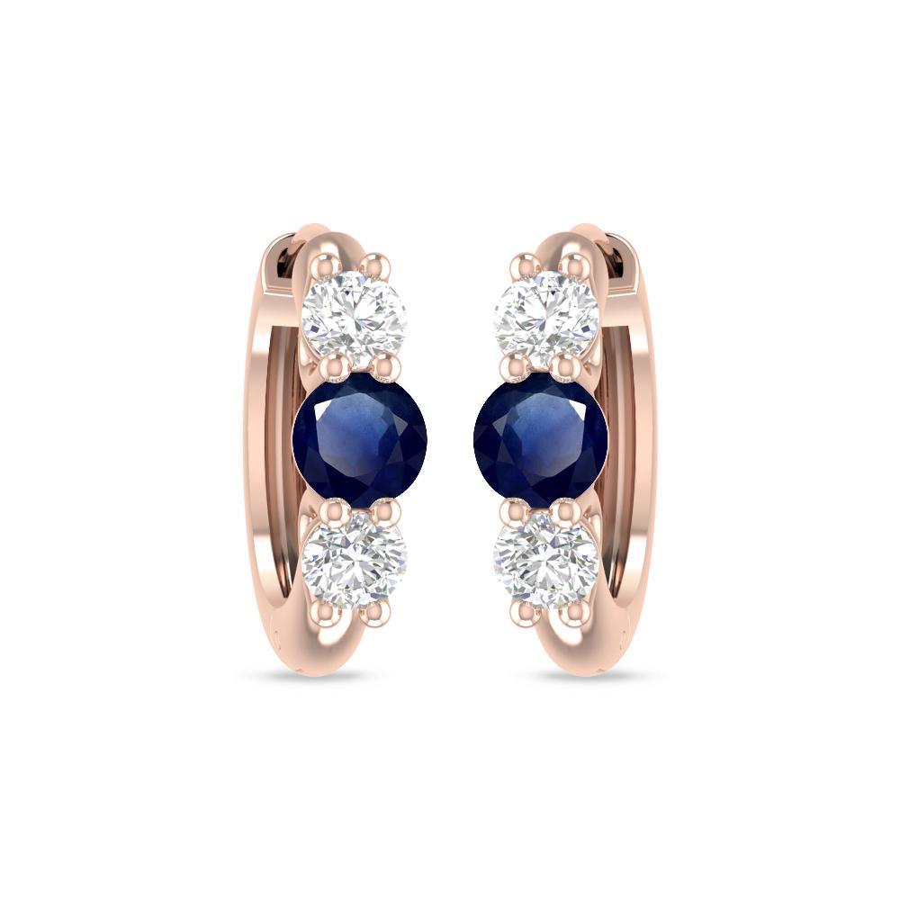 Rose Gold - Sapphire