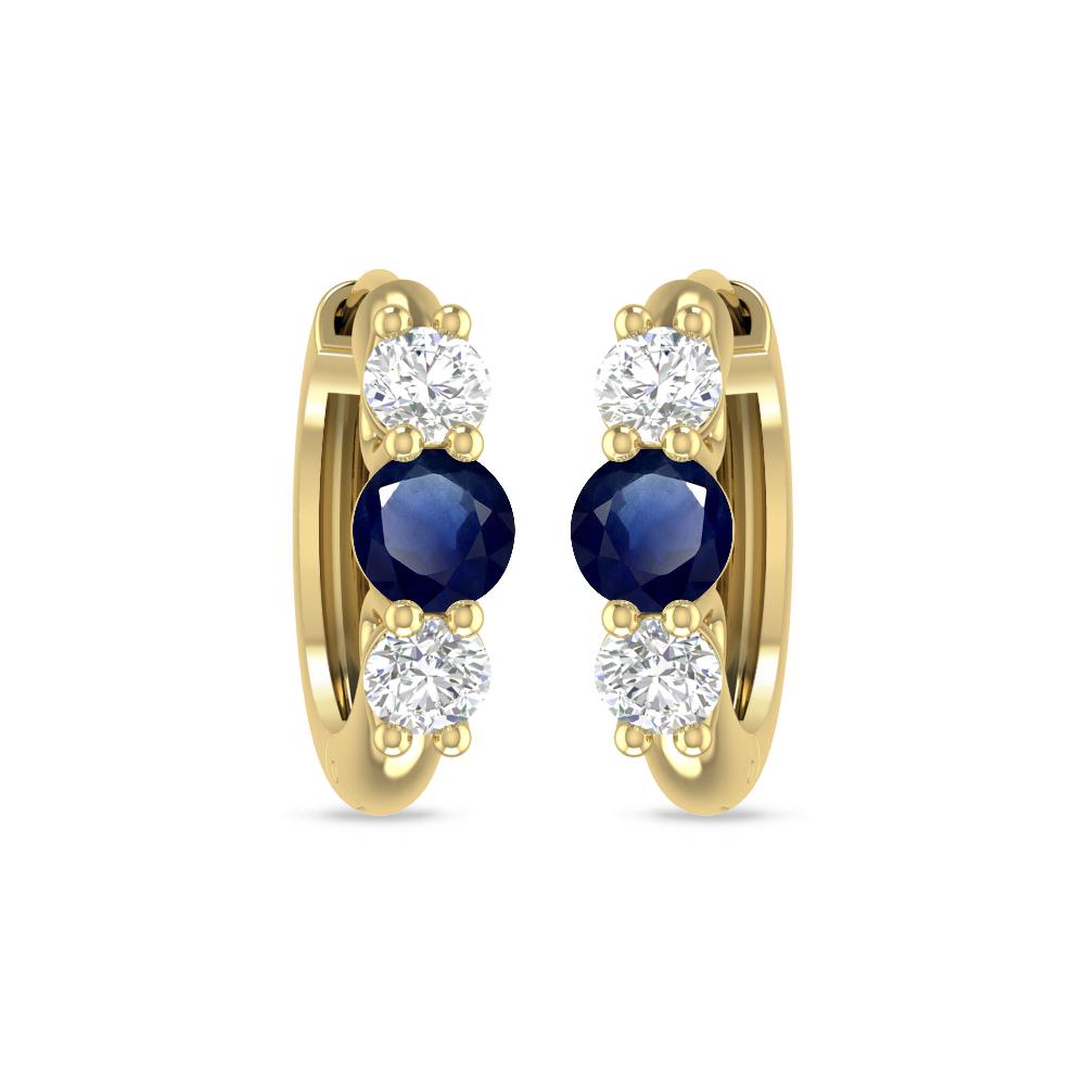 Yellow Gold - Sapphire