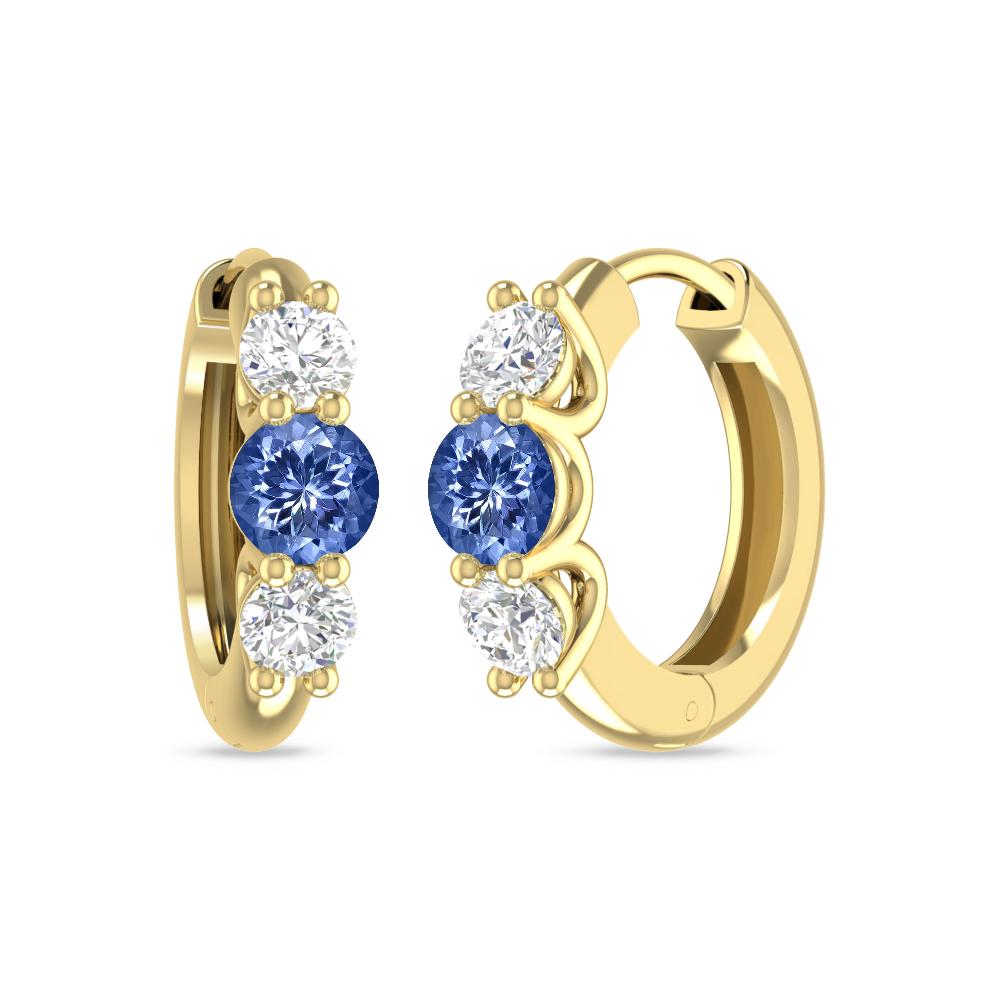 Yellow Gold - Tanzanite
