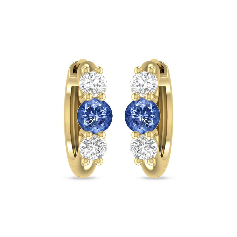 Yellow Gold - Tanzanite