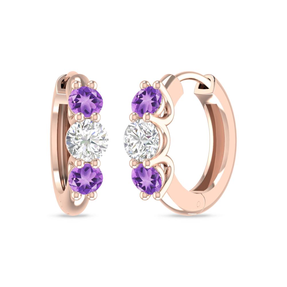 Rose Gold - Amethyst