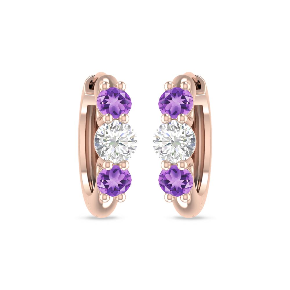 Rose Gold - Amethyst