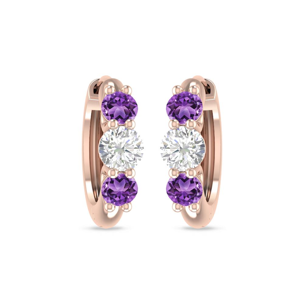 Rose Gold - Amethyst