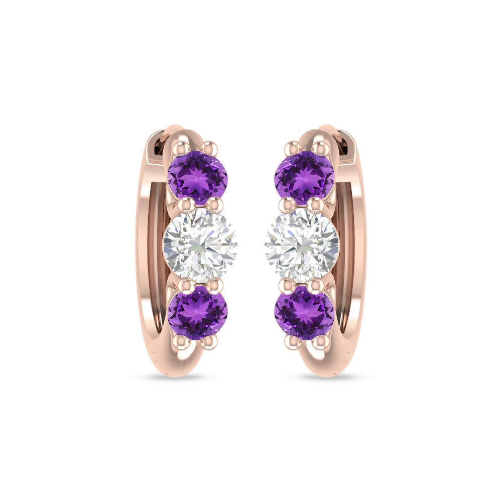 Rose Gold - Amethyst