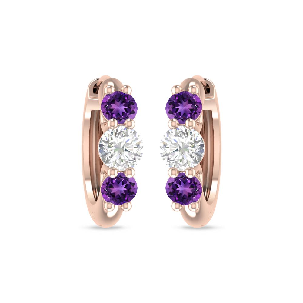 Rose Gold - Amethyst