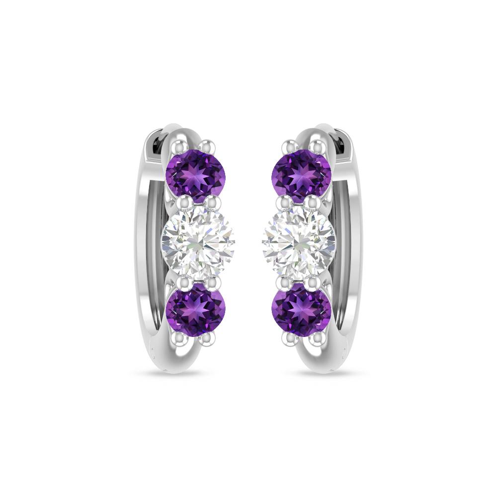 White Gold - Amethyst