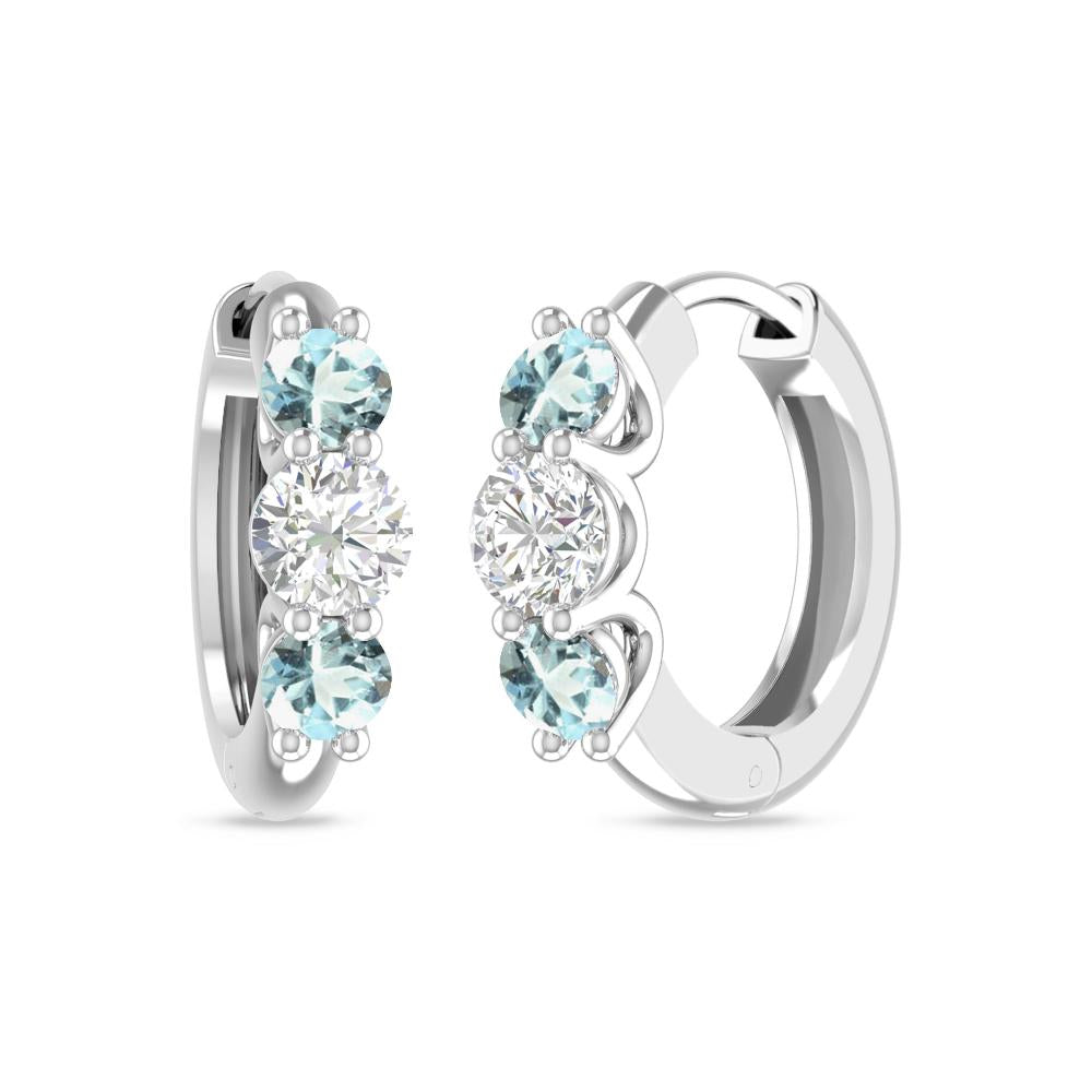 White Gold - Aquamarine