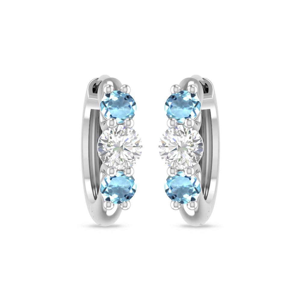 White Gold - Aquamarine