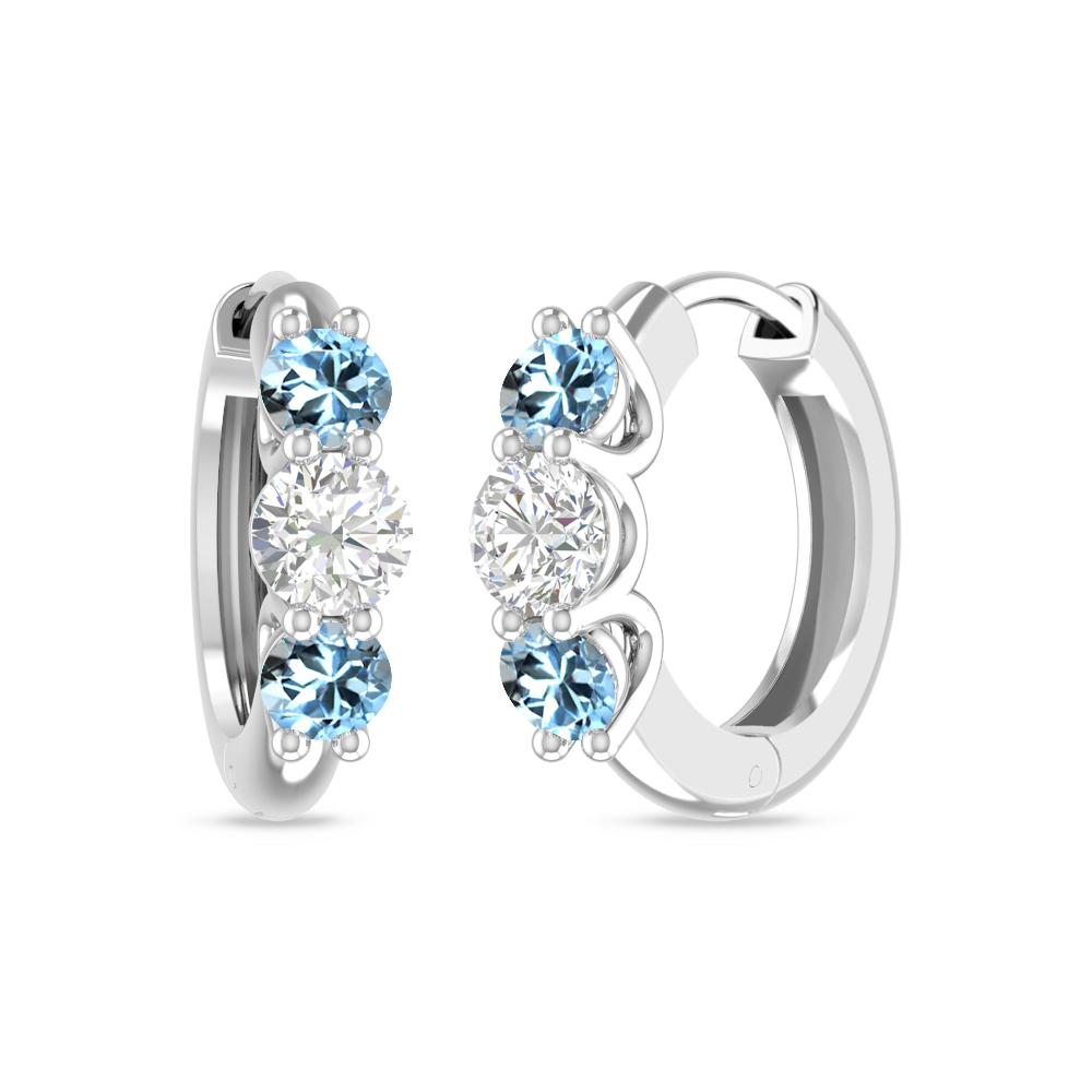 White Gold - Aquamarine