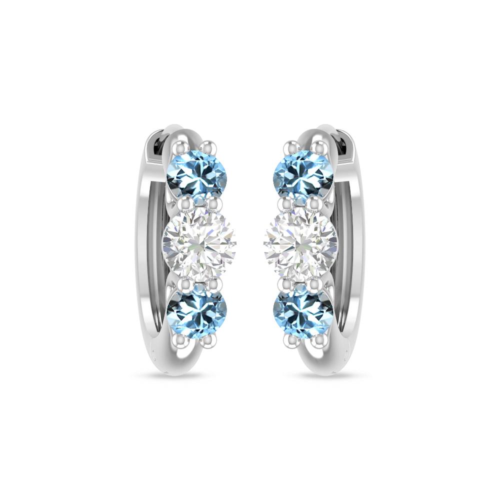 White Gold - Aquamarine
