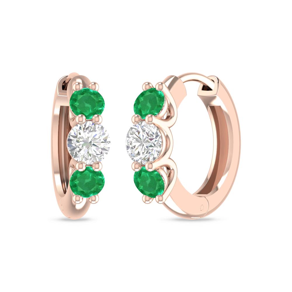 Rose Gold - Emerald