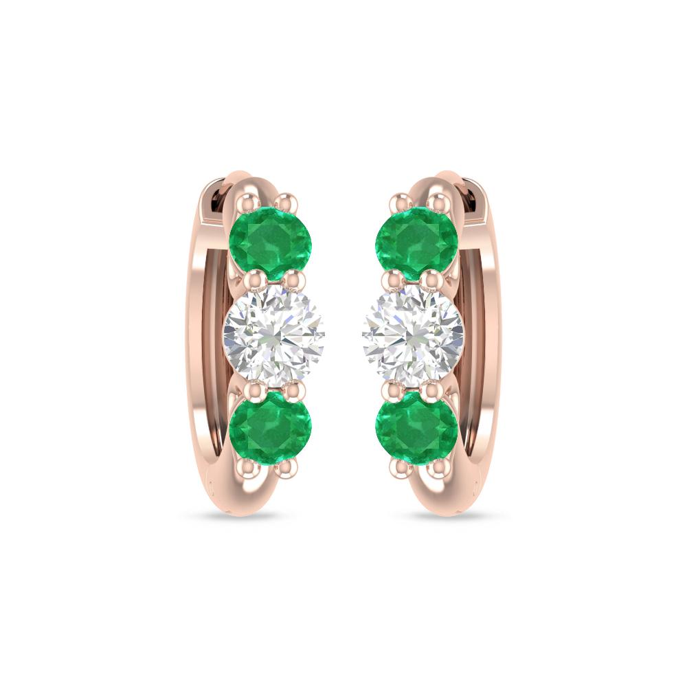 Rose Gold - Emerald