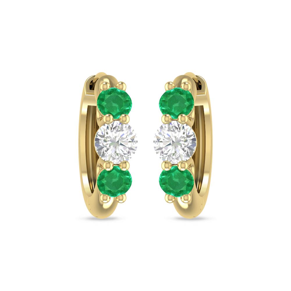 Yellow Gold - Emerald
