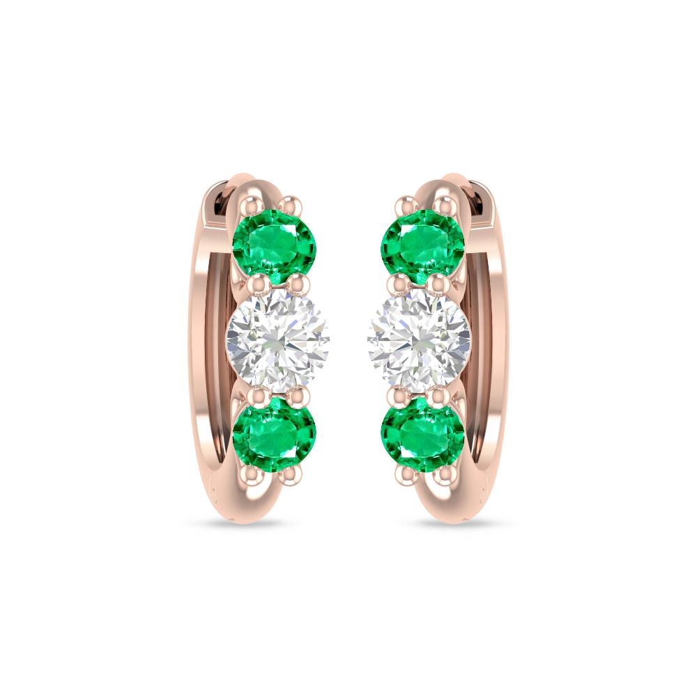 Rose Gold - Emerald
