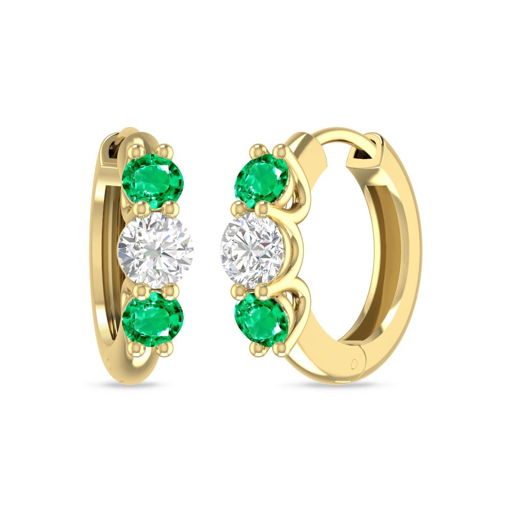 Yellow Gold - Emerald