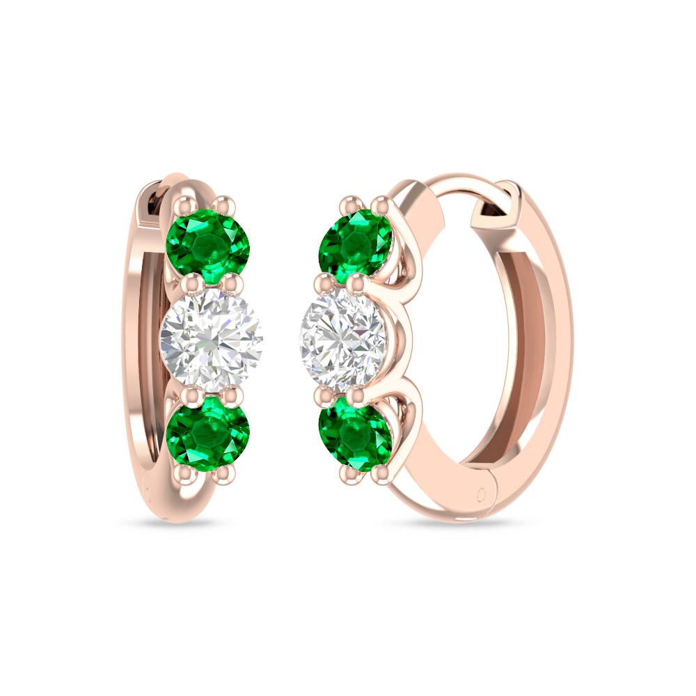 Rose Gold - Emerald
