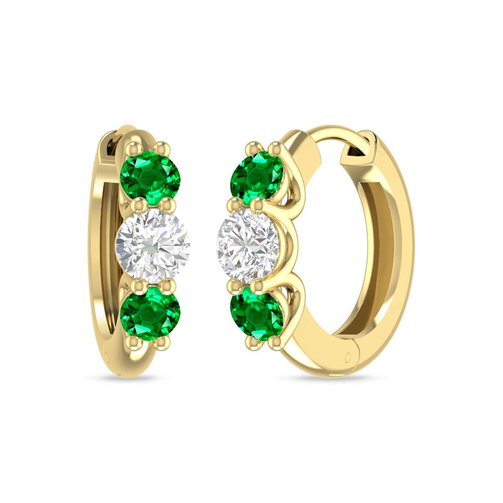 Yellow Gold - Emerald