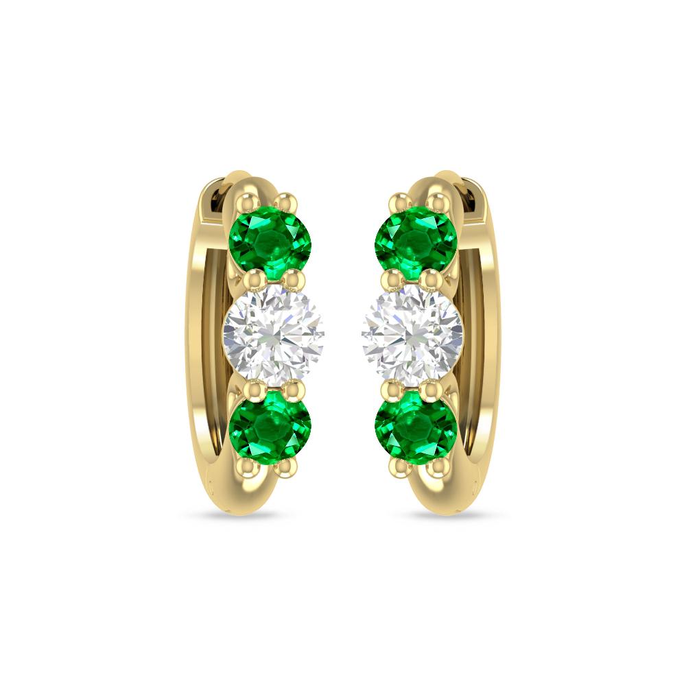 Yellow Gold - Emerald