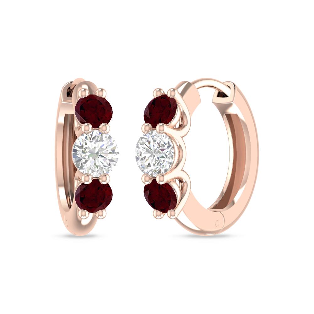 Rose Gold - Garnet