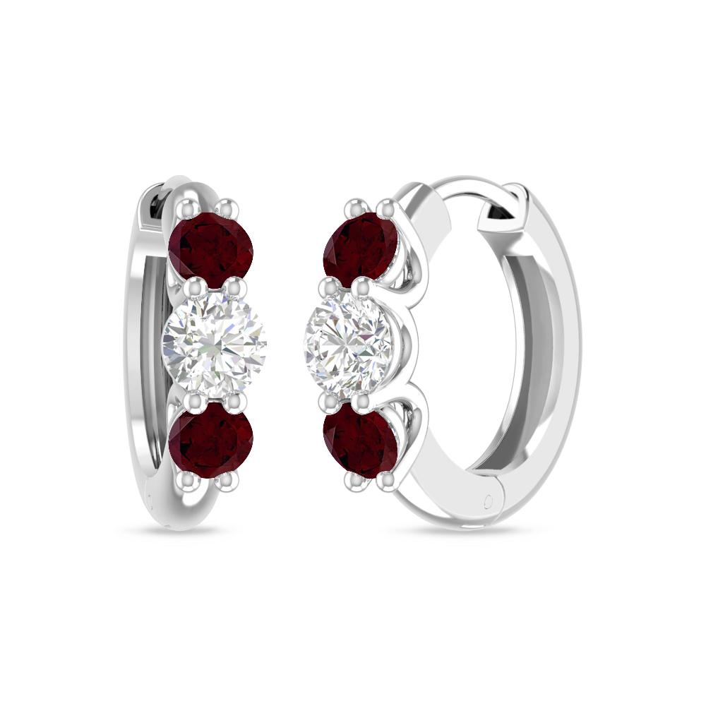 White Gold - Garnet