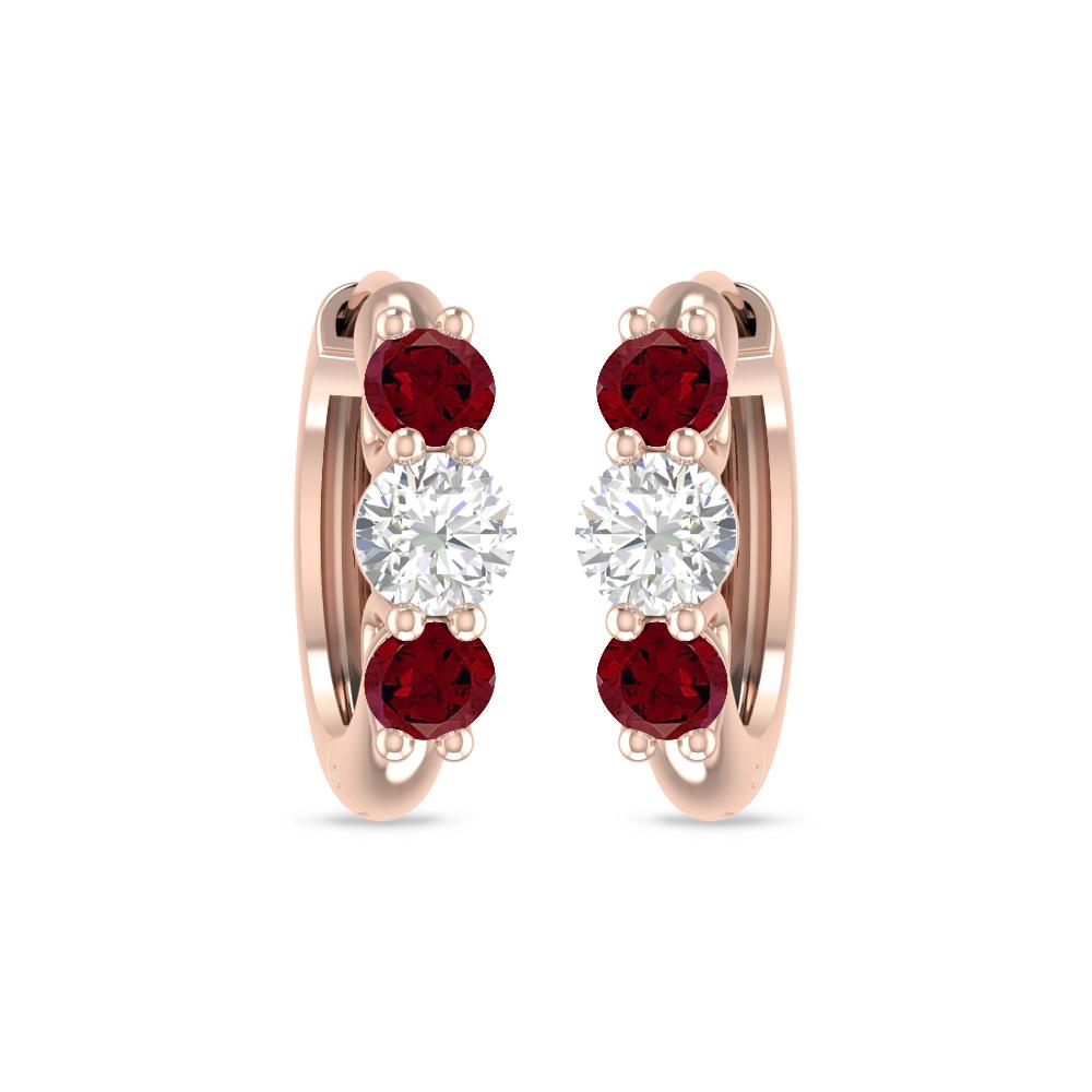 Rose Gold - Garnet
