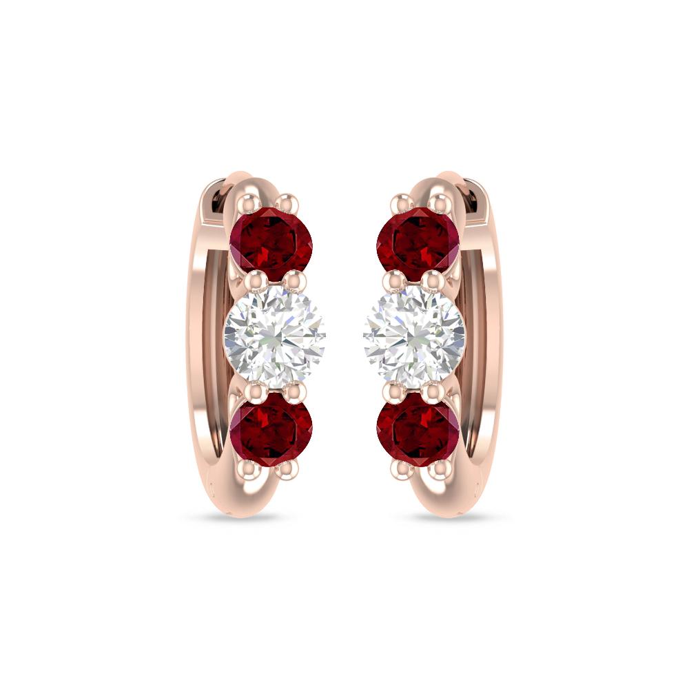 Rose Gold - Garnet