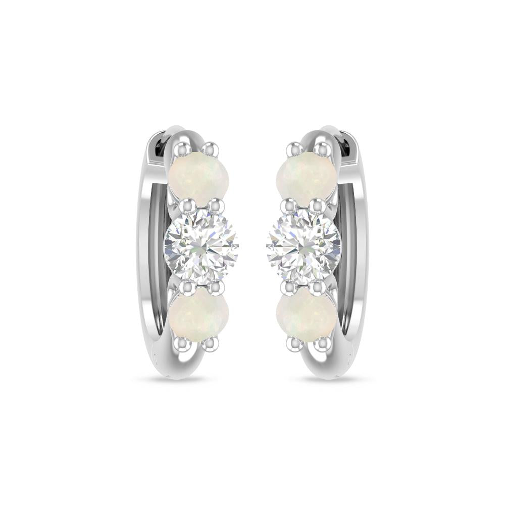 White Gold - Opal