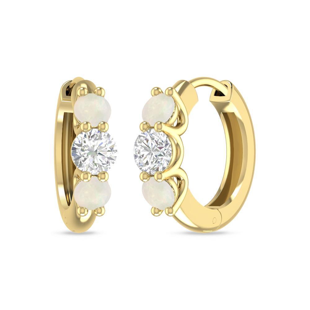 Yellow Gold - Opal