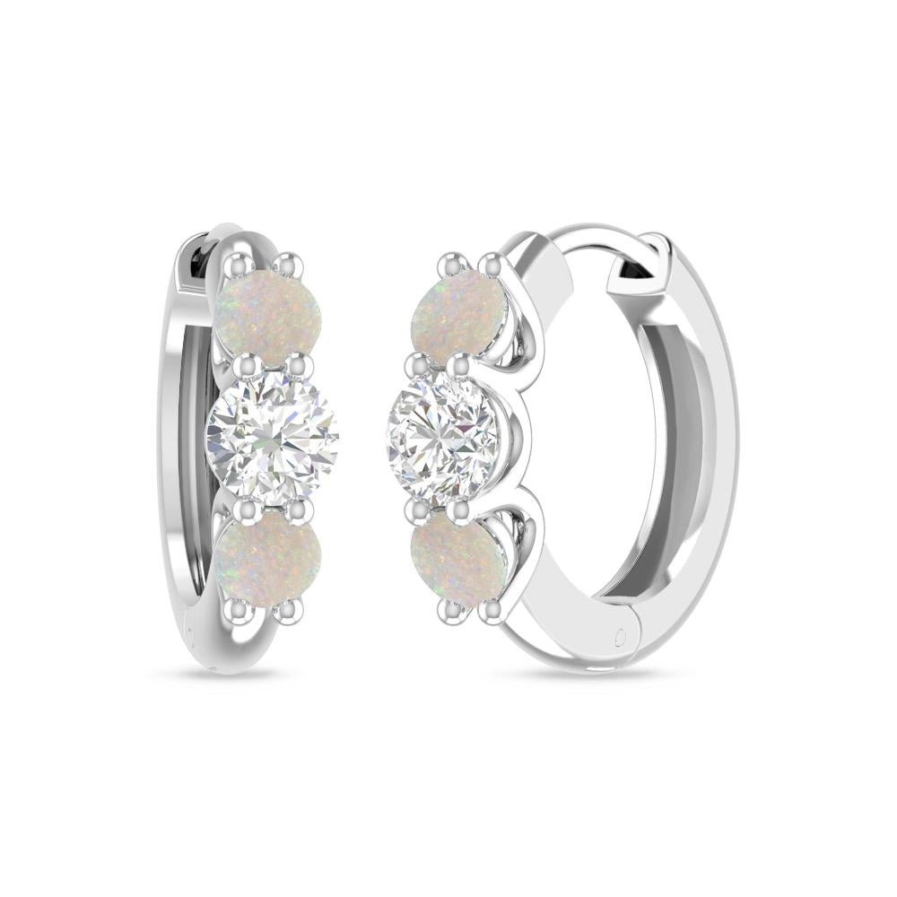 White Gold - Opal