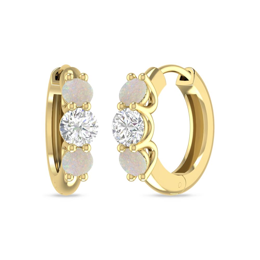 Yellow Gold - Opal