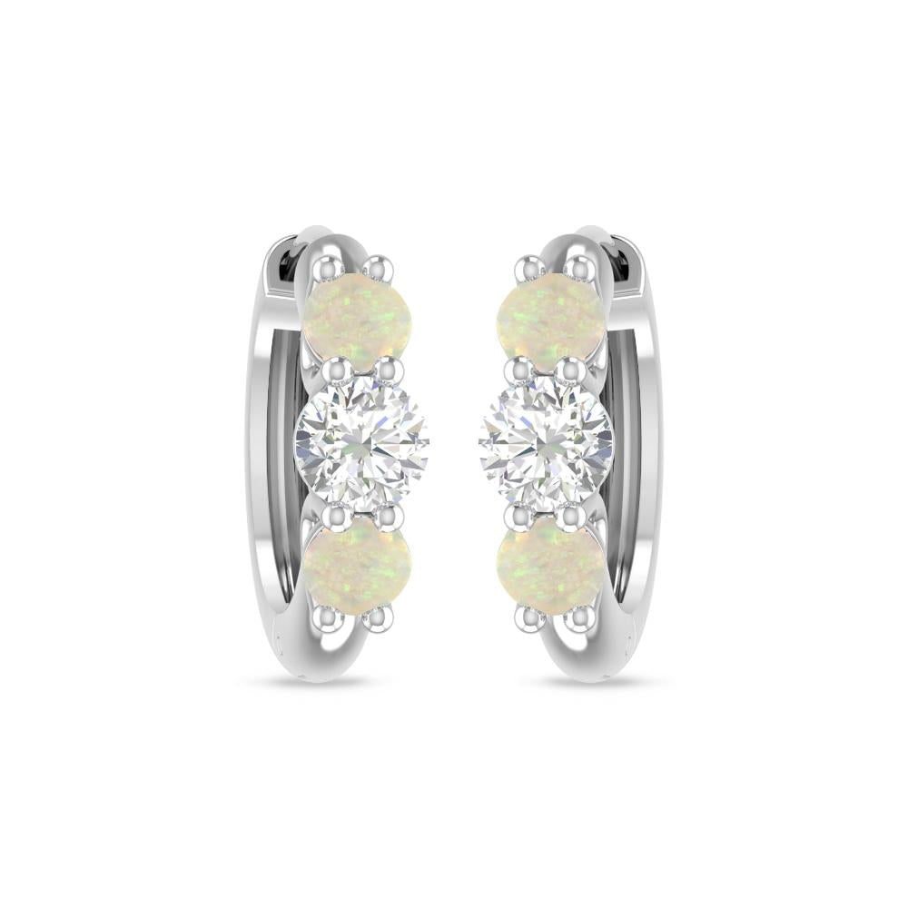 White Gold - Opal
