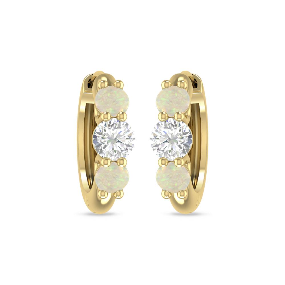 Yellow Gold - Opal