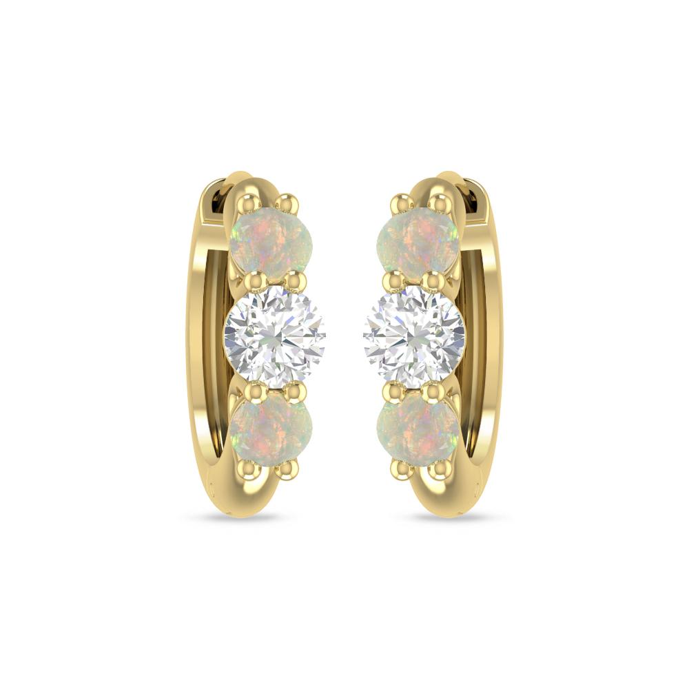 Yellow Gold - Opal